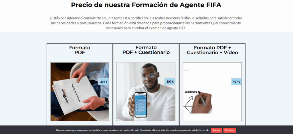 precio formacion